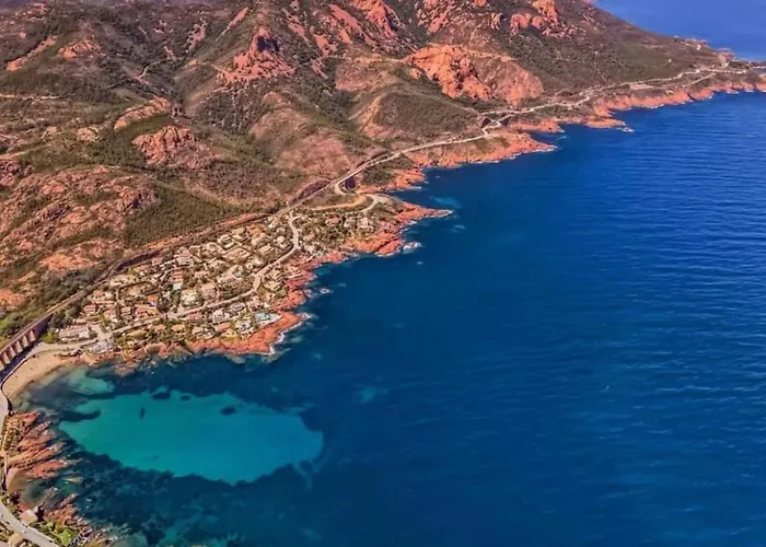 R1g-120 M Plage-2 Ch-jardin Apartmán Saint-Raphaël